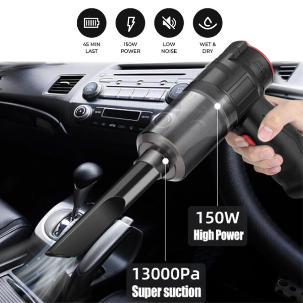 Mini aspirator wireless 2in1