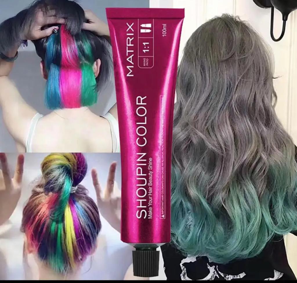 SAMPON COLORARE PAR (apasa pentru ati alege nuanta)