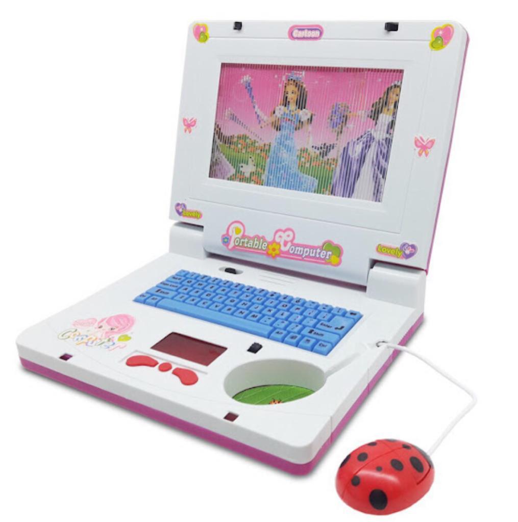 MINI LAPTOP JUCARIE PENTRU COPII CU TASTATURA SI MOUSE