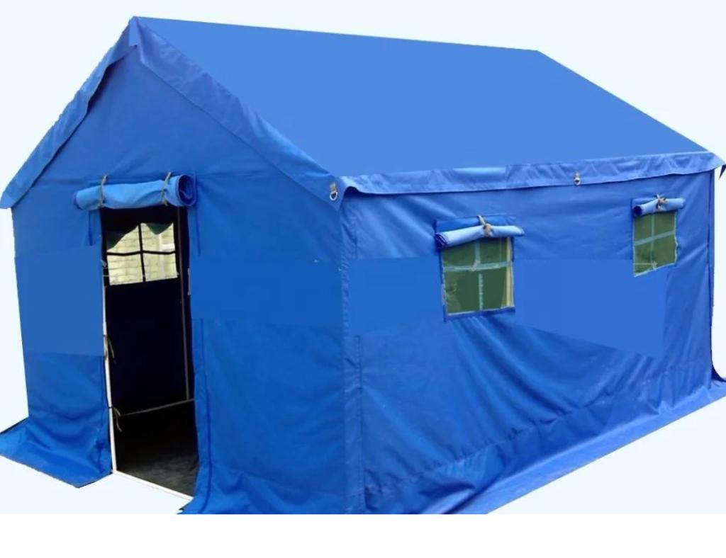 PRELATA CU INELE 5x6 m - 80g/mp IMPERMEABILA - ALBASTRU