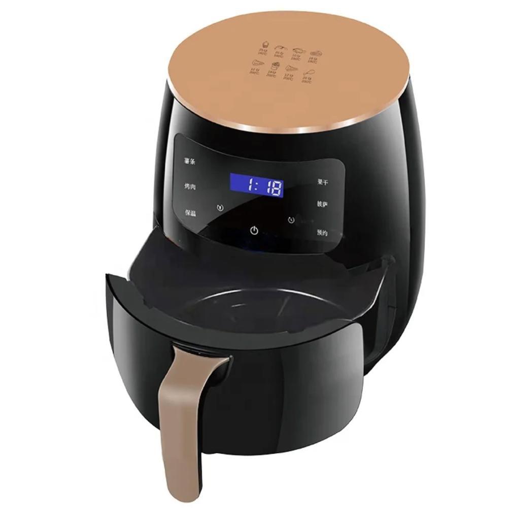 FRITEUZĂ CU AER CALD 6L + CADOU -SET DE 50 HARTII DE COPT PENTRU AIRFRYER