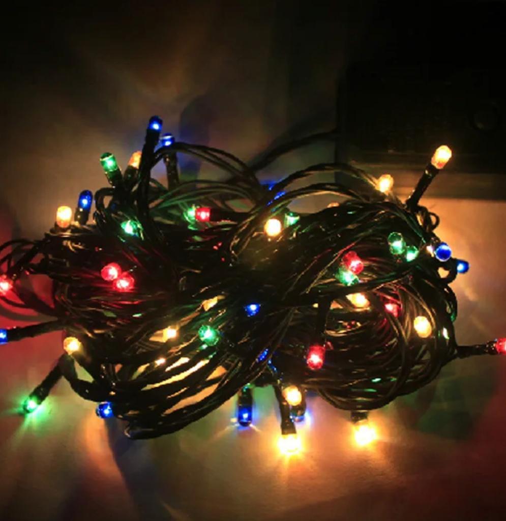 PACHET: INSTALATIE MULTICOLORA, MUZICALA 1X 100 LED + 1X 200 LED