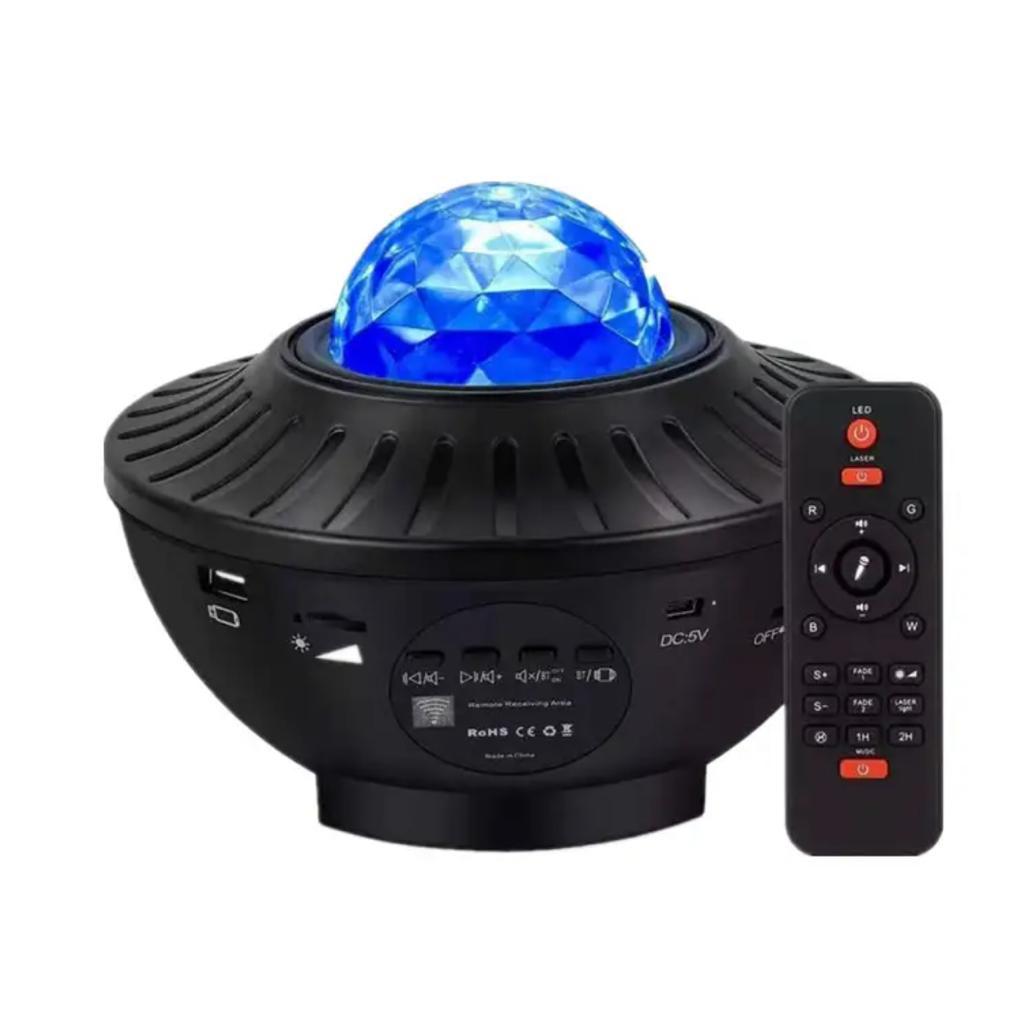 PROIECTOR 10 CULORI, LASER + BOXA BLUETOOTH + TELECOMANDA