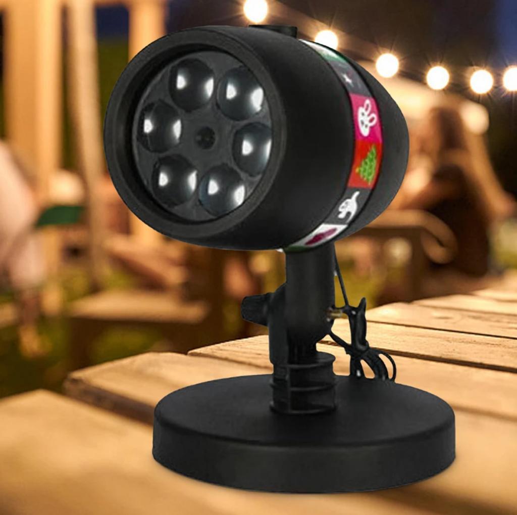 PROIECTOR PENTRU SARBATORI CU LED, 12 DIAPOZITIVE DIFERITE