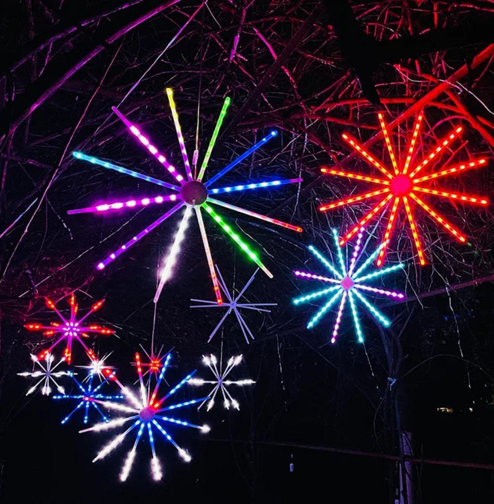 INSTALATIE LED SMART RGB, Model Artificii
