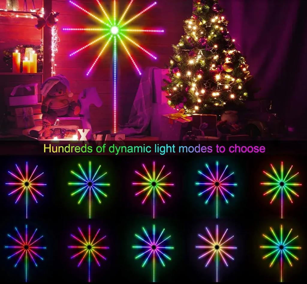 INSTALATIE LED SMART RGB, Model Artificii