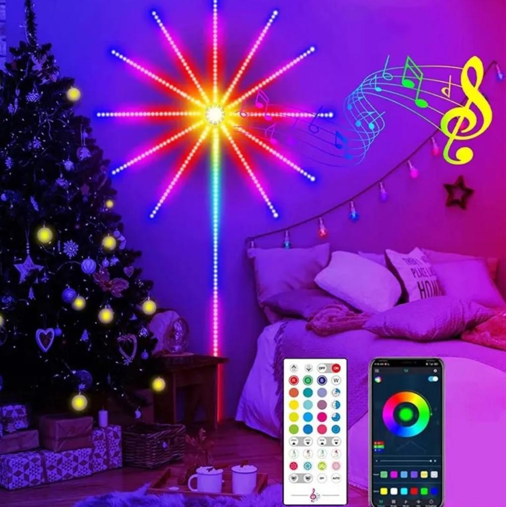 INSTALATIE LED SMART RGB, Model Artificii