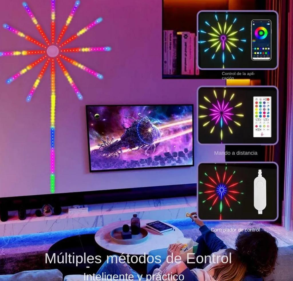 INSTALATIE LED SMART RGB, Model Artificii