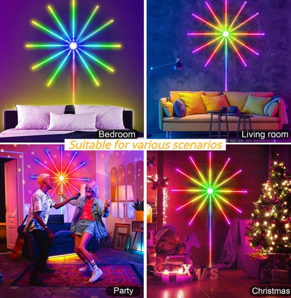 INSTALATIE LED SMART RGB, Model Artificii