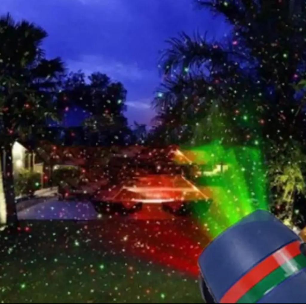 PROIECTOR LASER LIGHT cu lumini verzi si rosii