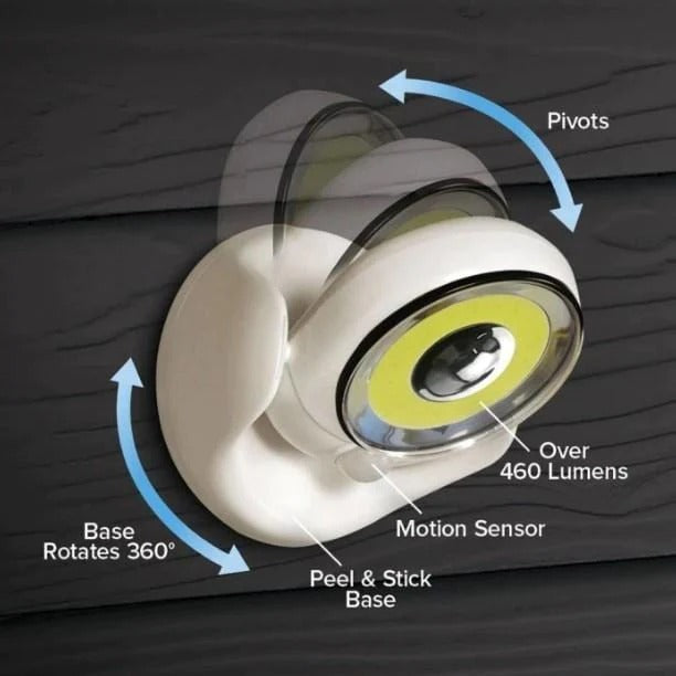 LAMPA LED CU SENZOR MISCARE, ROTIRE 360 GRADE