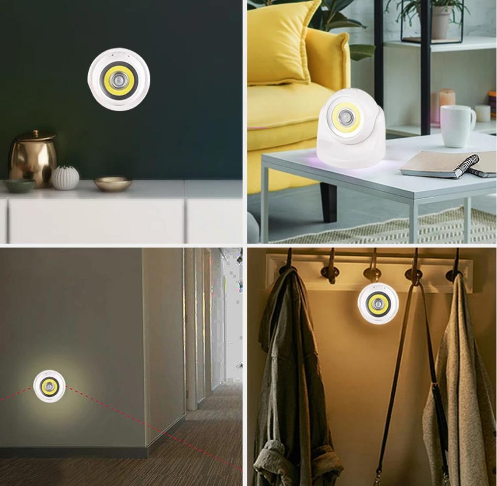 LAMPA LED CU SENZOR MISCARE, ROTIRE 360 GRADE