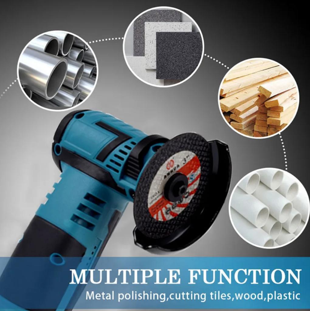 MINI POLIZOR UNGHIULAR ELECTRIC CU 2 ACUMULATORI, FLEX PORTABIL, 12V, DISC 76 MM