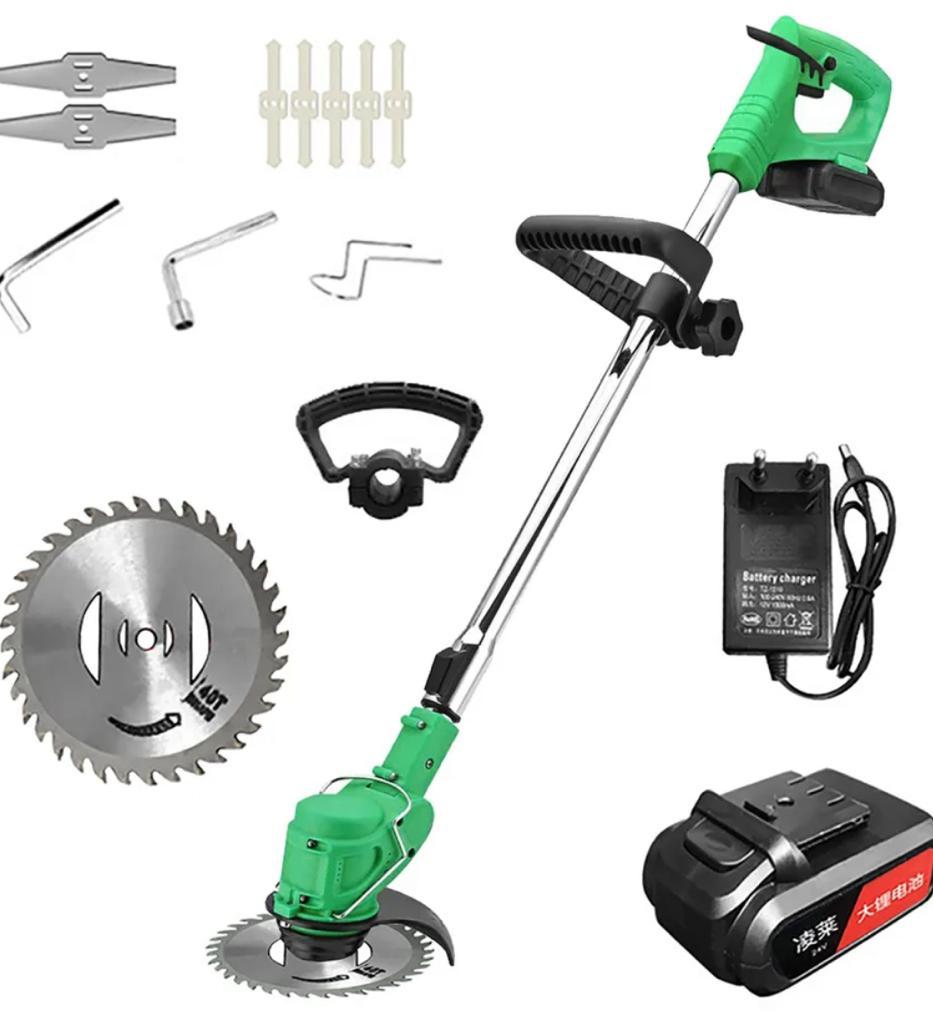 MOTOCOASA - TRIMMER ELECTRIC CU 2 ACUMULATORI 24 V