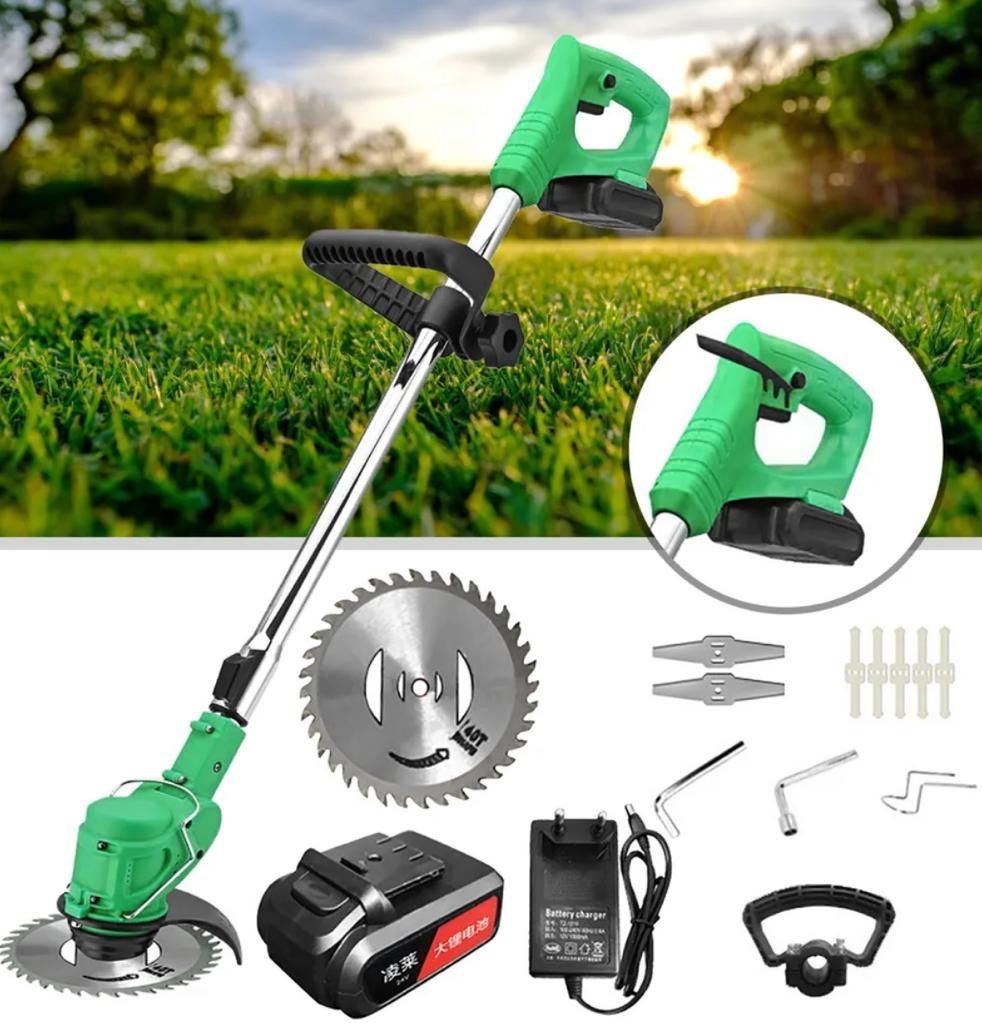 MOTOCOASA - TRIMMER ELECTRIC CU 2 ACUMULATORI 24 V