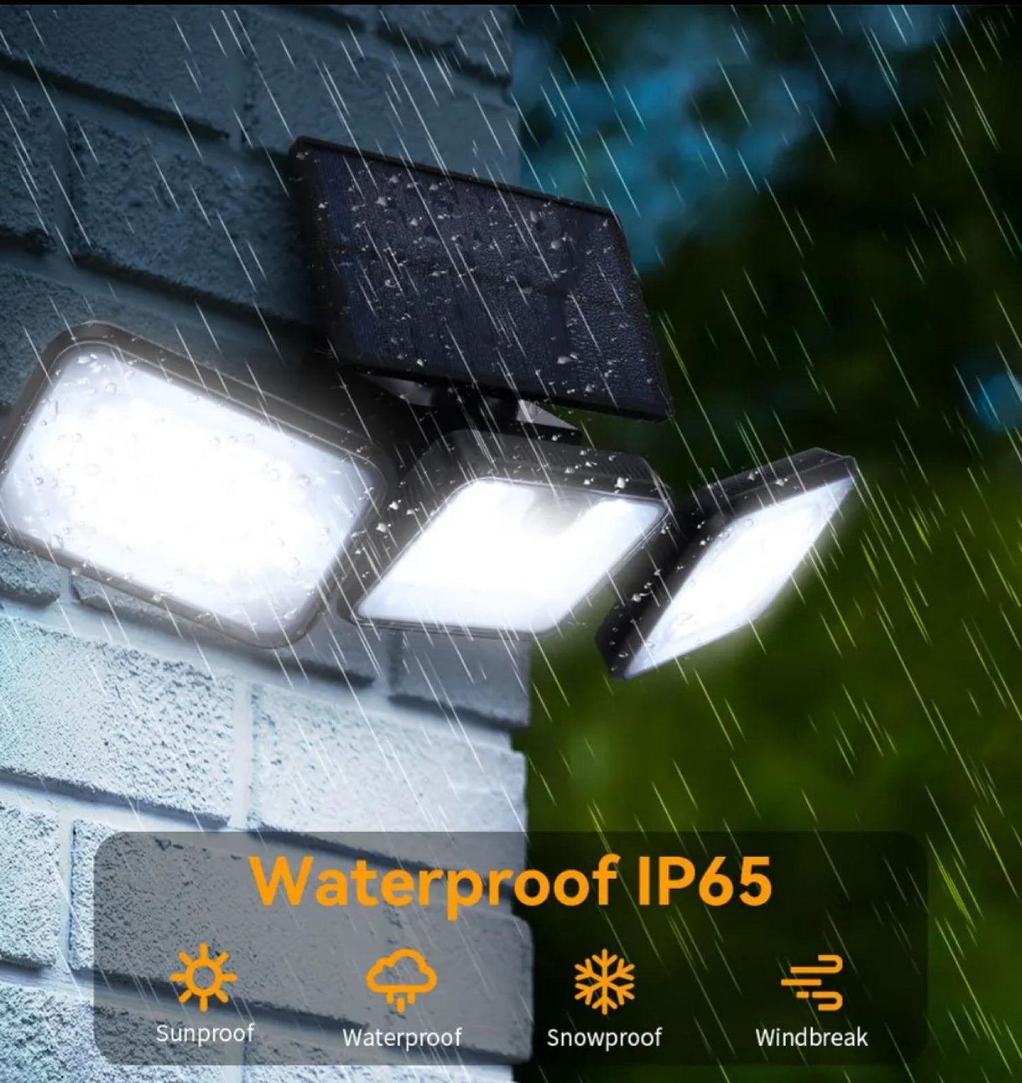 LAMPA SOLARA TRIPLA