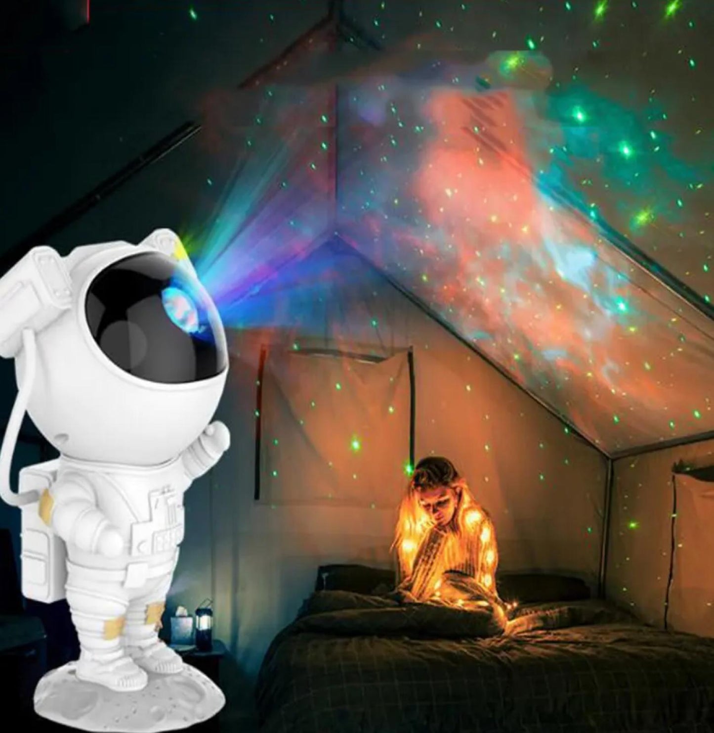 PROIECTOR/ LAMPA IN FORMA DE ASTRONAUT