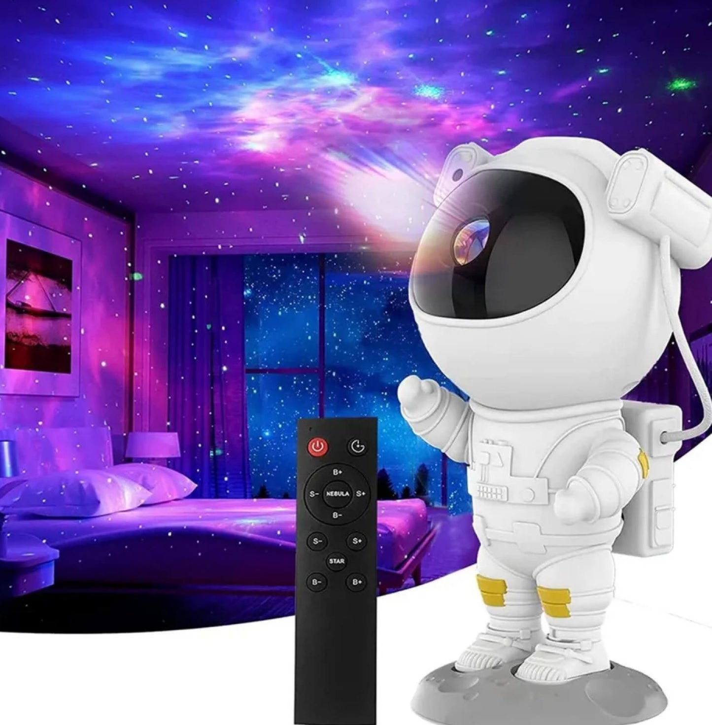 PROIECTOR/ LAMPA IN FORMA DE ASTRONAUT
