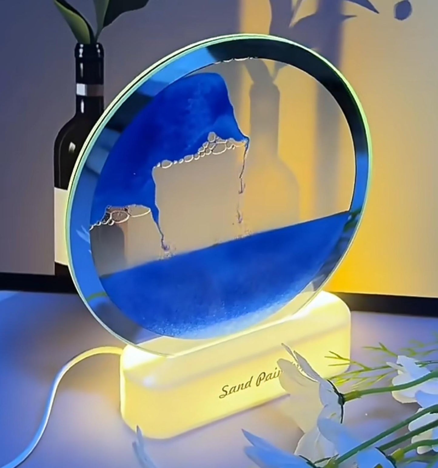 LAMPA DECORATIVA NISIPURI MISCATOARE - CLEPSIDRA