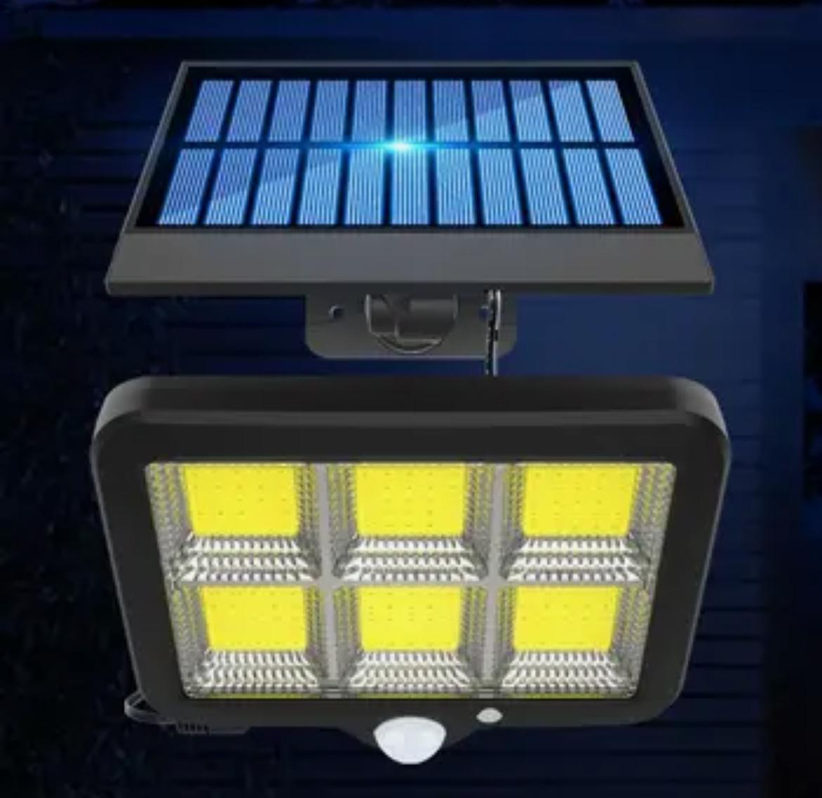 SET 4 X PROIECTOR SOLAR 120 LED CU SENZOR