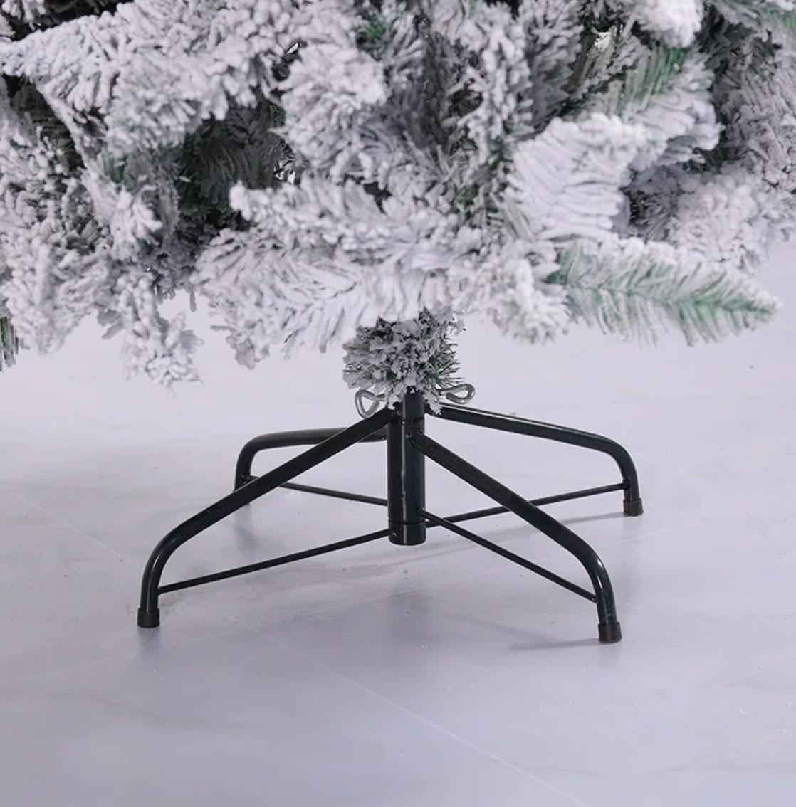 BRAD ARTIFICAL PENTRU CRACIUN CU EFECT ZAPADA 180cm
