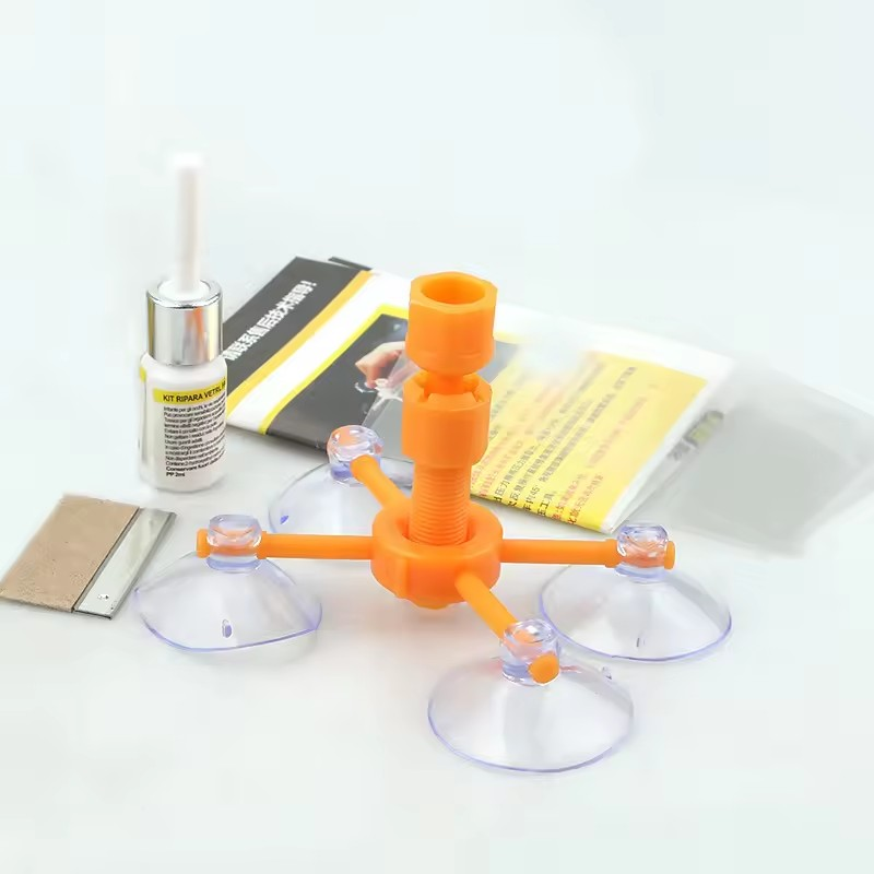 Kit Profesional pentru Repararea Parbrizului sau Geamului Auto, Windshield