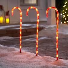 Decoratiune luminoasa pentru Craciun, 5 acadele, incarcare solara, 40 cm + Cadou Surpriza