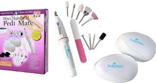 SET MANICHIURA/PEDICHIURA PEDI MATE, 18 PIESE