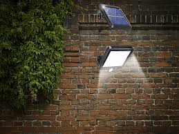 2X PROIECTOR SOLAR 120 LED CU SENZOR