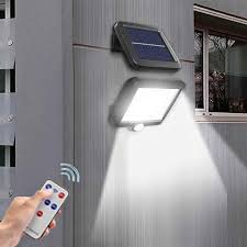 SET 4 X PROIECTOR SOLAR 120 LED CU SENZOR