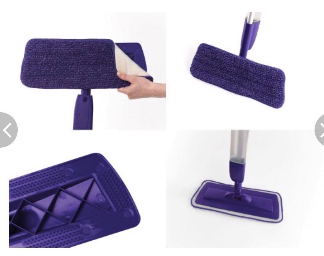 2 X MOP CU PULVERIZATOR + 2 LAVETE INCLUSE