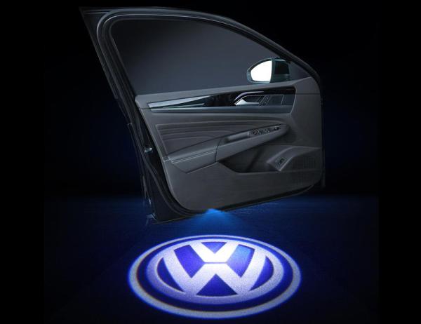 Set 2 Lampi Proiectoare Led Logo Universale VW VOLKSWAGEN