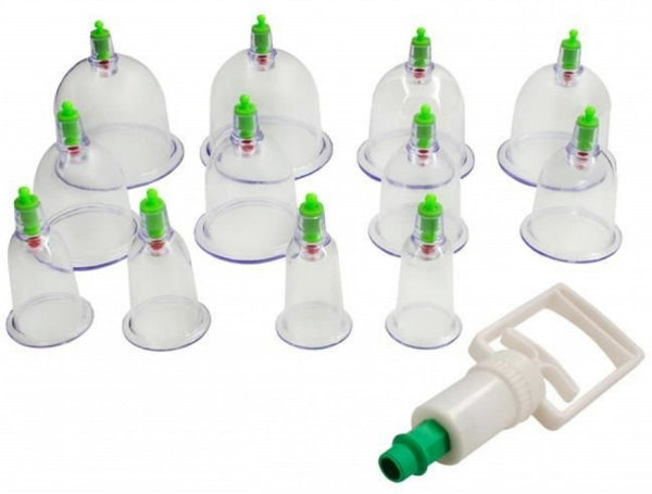 SET 12 VENTUZE VACUUM PENTRU MASAJ