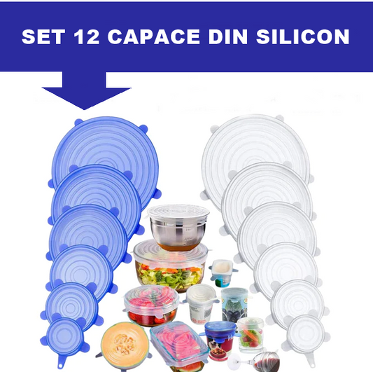 SET 12 CAPACE DIN SILICON