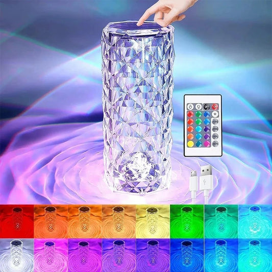 2 x LAMPA LED Cristal Ambientala CRYSTALSHINE