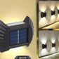 SET 4X LAMPA SOLARA CU LUMINA BIDIRECTIONALA