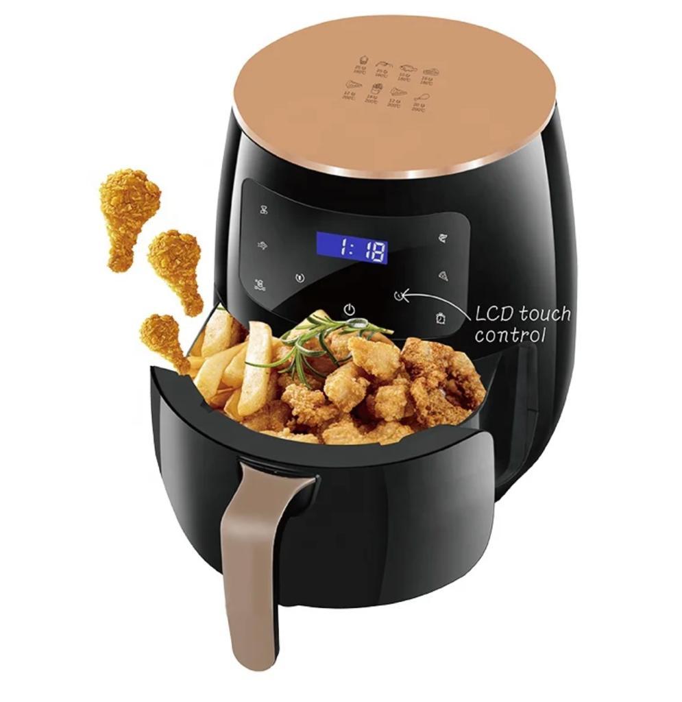 FRITEUZĂ CU AER CALD 6L + CADOU -SET DE 50 HARTII DE COPT PENTRU AIRFRYER