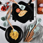 SET 12 PIESE ustensile bucatarie, Antiaderente, Silicon, Maner din lemn