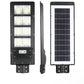 2 X LAMPA SOLARA 400W cu SENZOR MISCARE + Telecomanda + Suport Metalic