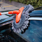 MOP CU MICROFIBRA PENTRU SPALAT AUTO, MANER TELESCOPIC