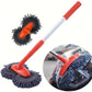 MOP CU MICROFIBRA PENTRU SPALAT AUTO, MANER TELESCOPIC