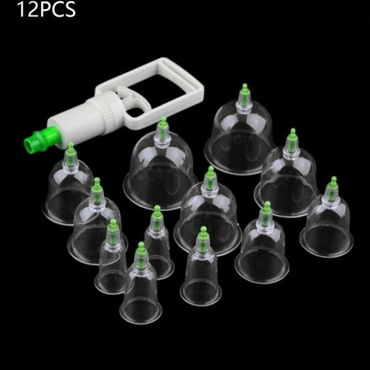 SET 12 VENTUZE VACUUM PENTRU MASAJ